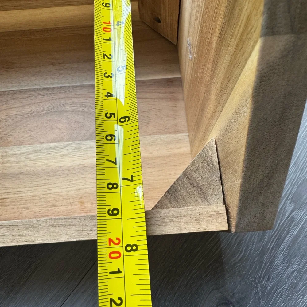 IKEA Skogsta wooden caddy tool storage
